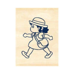 Totoro Mei-Chan Rubber Stamp