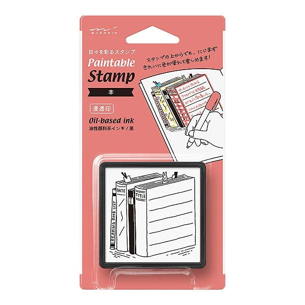 Midori Pre-inked Stamp Book Midori Pre-inked Stamp Book -Little Craft Place MidoriPre inkedStampBook