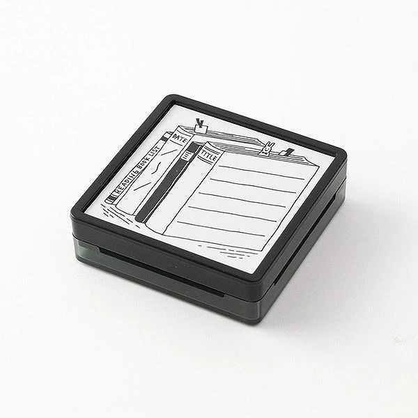 Midori Pre-inked Stamp Book Midori Pre-inked Stamp Book -Little Craft Place MidoriPre inkedStampBook2