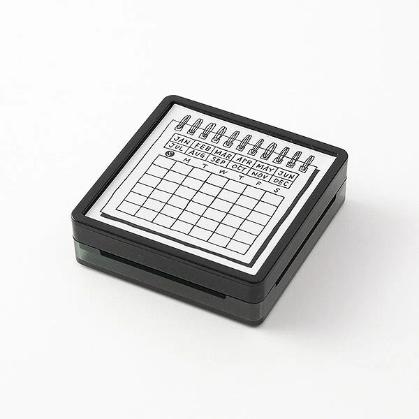 Midori Pre-inked Stamp Calendar Midori Pre-inked Stamp Calendar -Little Craft Place MidoriPre inkedStampCalendar2