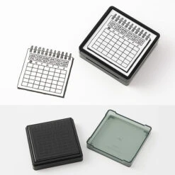 Midori Pre-inked Stamp Calendar 4 Midori Pre-inked Stamp Calendar -Little Craft Place MidoriPre inkedStampCalendar3