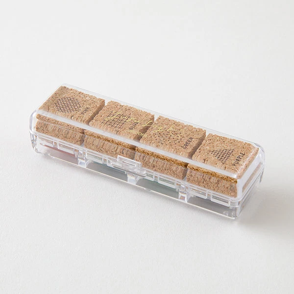 Midori Yuru Log Pre-inked Stamp - Geometric Pattern Midori Yuru Log Pre-inked Stamp - Geometric Pattern -Little Craft Place Midori Yuru Log Pre inked Stamp Geometric Pattern