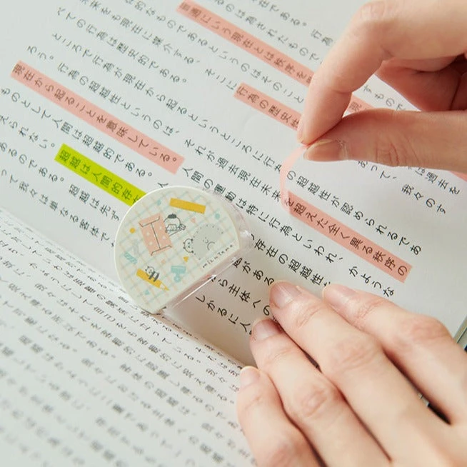 Mizutama Highlighter Tape Walking Mizutama Highlighter Tape Walking -Little Craft Place MizutamaHighlighterTape5