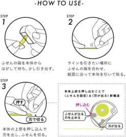 Mizutama Highlighter Tape Fruit Basket 8 Mizutama Highlighter Tape Fruit Basket -Little Craft Place Mizutama Highlighter Tape Fruit Basket 3 2
