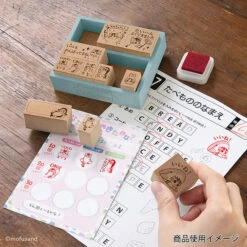 Mofusand Stamp Set 4 Mofusand Stamp Set -Little Craft Place MofusandRubberStampSet2