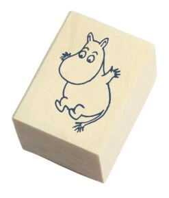 Moomin Moomintroll Rubber Stamp 5 Moomin Moomintroll Rubber Stamp -Little Craft Place MoominMoomintrollRubberStamp2
