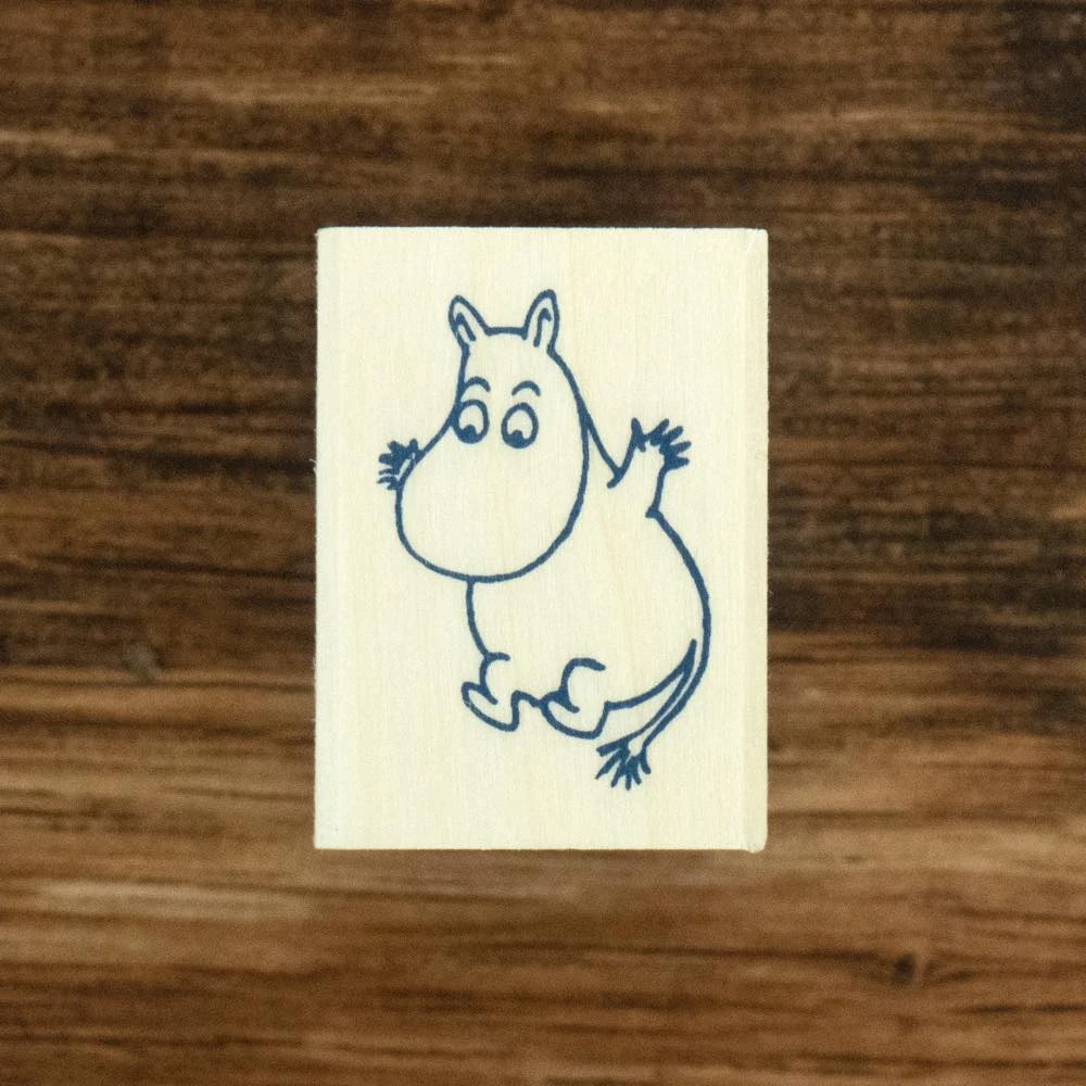 Moomin Moomintroll Rubber Stamp Moomin Moomintroll Rubber Stamp -Little Craft Place MoominMoomintrollRubberStamp3