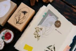 OURS Studio Dandelion Rubber Stamp -Little Craft Place OURS Studio Dandelion Rubber Stamp 2