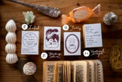 OURS Studio "The Gift" Rubber Stamp Series 4 OURS Studio "The Gift" Rubber Stamp Series -Little Craft Place OURS Studio The Gift Rubber Stamp Series E H