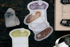 OURS Studio Thread Card Rubber Stamp 4 OURS Studio Thread Card Rubber Stamp -Little Craft Place OURS Studio Thread Card Rubber Stamp 3