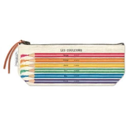 Pencils Vintage Inspired Mini Pouch