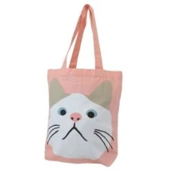 Pink Cat Tote Bag