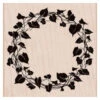 Ivy Wreath Stamp 2 Ivy Wreath Stamp -Little Craft Place S5490