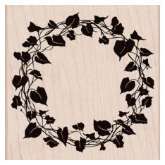Ivy Wreath Stamp Ivy Wreath Stamp -Little Craft Place S5490