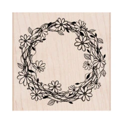 Ivy Wreath Stamp 4 Ivy Wreath Stamp -Little Craft Place S5491