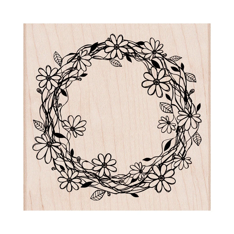 Ivy Wreath Stamp Ivy Wreath Stamp -Little Craft Place S5491