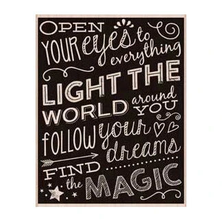 Find the Magic Stamp Find The Magic Stamp -Little Craft Place S5930FindTheMagicRubberStamp