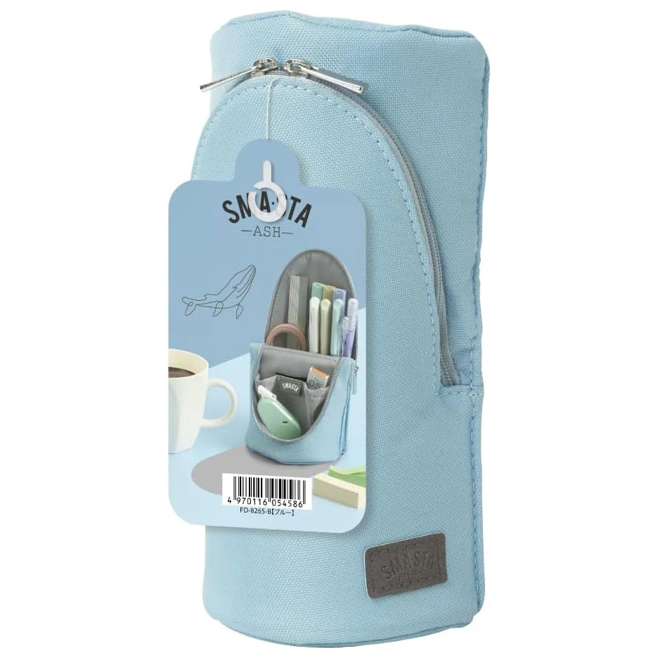 SMA STA Standing Pen Case Blue Sonic SMA STA Standing Pen Case Blue -Little Craft Place SMASTAStandingPenCaseBlue4