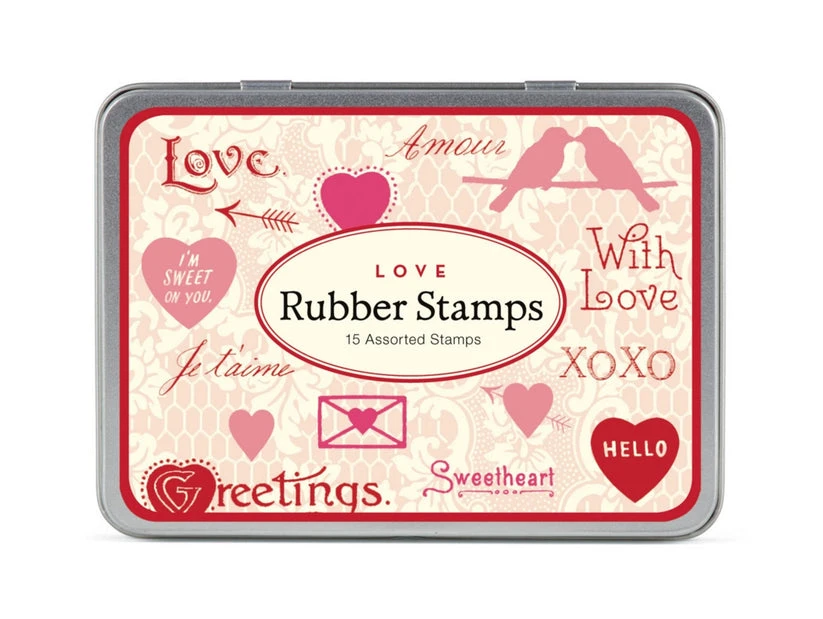 Love Rubber Stamp Set Love Rubber Stamp Set -Little Craft Place STSET LOV