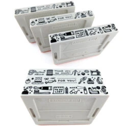 Sanby X Eric Small Things Combination Stamp Set - Set 2 6 Sanby X Eric Small Things Combination Stamp Set - Set 2 -Little Craft Place SanbyxEricSmallThingsCombinationStampSet Set2b