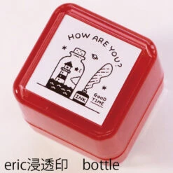 Sanby X Eric Small Things Pre-Inked Stamp Bottle -Little Craft Place SanbyxEricSmallThingsPre InkedStampBottle