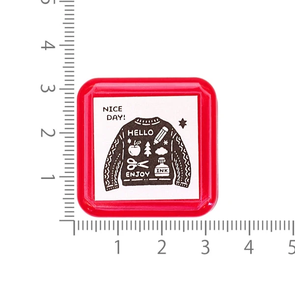 Sanby x Eric Small Things Pre-Inked Stamp Sweater Sanby X Eric Small Things Pre-Inked Stamp Sweater -Little Craft Place SanbyxEricSmallThingsPre InkedStampSweater2