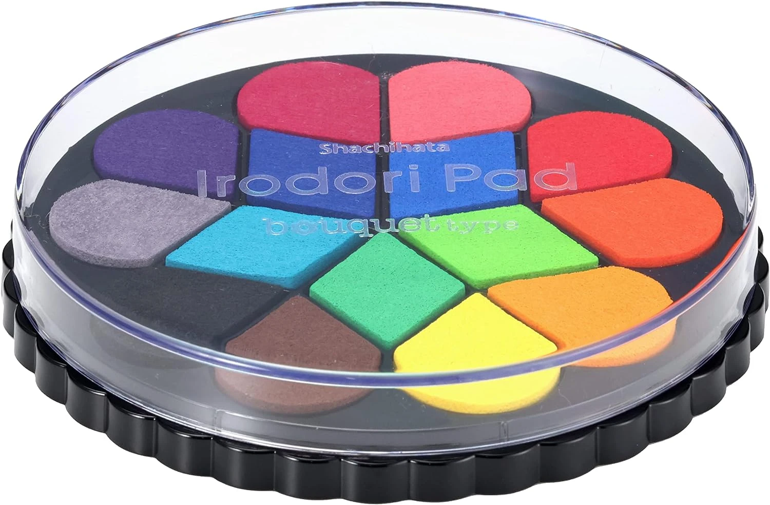 Shachihata Irodori Stamp Pad - Bouquet Type Shachihata Irodori Stamp Pad - Bouquet Type -Little Craft Place ShachihataIrodoriStampPad BouquetType