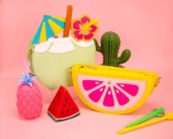 Sippin' On A Coconut Drink Handbag -Little Craft Place Sippin onaCoconutDrinkHandbag2