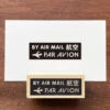 Stamp Marche Air Mail Wooden Stamp