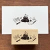 Stamp Marche Maru-Chan Stationery Land Wooden Stamp 1 Stamp Marche Maru-Chan Stationery Land Wooden Stamp -Little Craft Place Stamp Marche Maru Chan Stationery Land Wooden Stamp