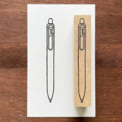 Stamp Marche Uni-ball One Wooden Stamp