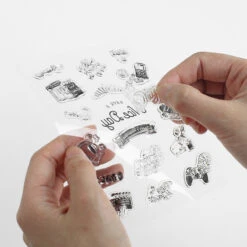 Stationery BGM Clear Stamp -Little Craft Place StationeryBGMClearStamp2