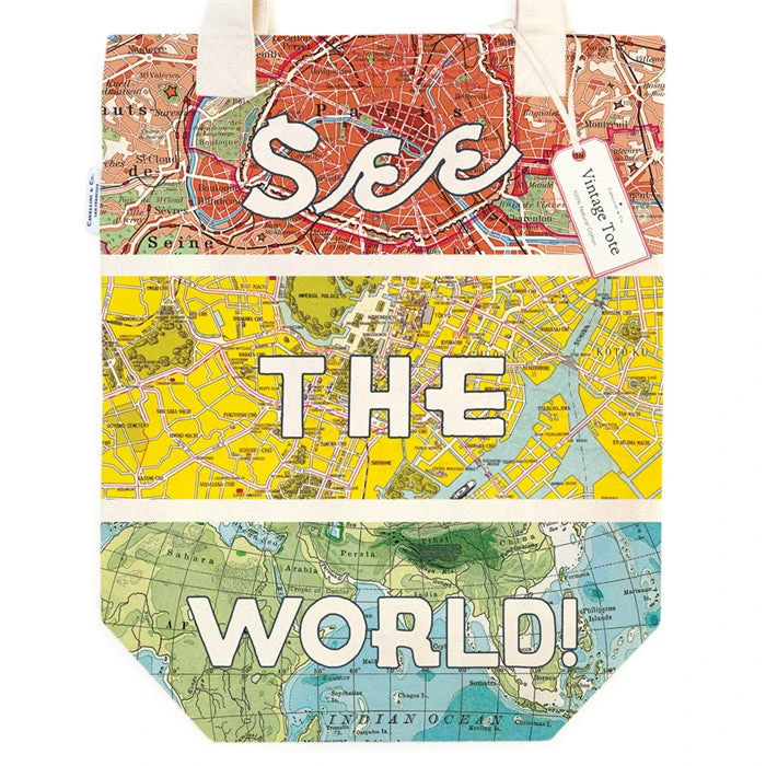 See The World Tote Bag See The World Tote Bag -Little Craft Place TB STW 2