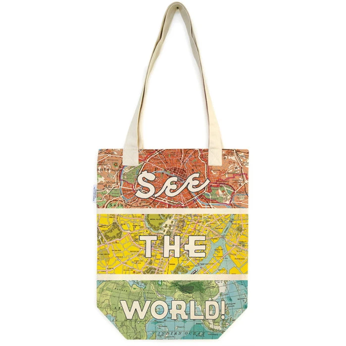 See The World Tote Bag See The World Tote Bag -Little Craft Place TB STW 3