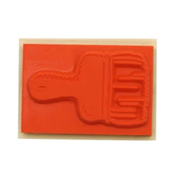 Beverly Companion Rubber Stamp - Small Brush -Little Craft Place TSW 094SmallBrushRubberStamp3