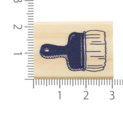 Beverly Companion Rubber Stamp - Small Brush -Little Craft Place TSW 094SmallBrushRubberStamp5