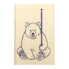 Beverly Companion Rubber Stamp - Bear