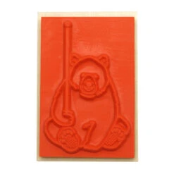Beverly Companion Rubber Stamp - Bear -Little Craft Place TSW 099BearRubberStamp4