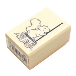 Beverly Companion Rubber Stamp - Squirrel -Little Craft Place TSW 100SquirrelRubberStamp
