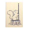Beverly Companion Rubber Stamp - Squirrel -Little Craft Place TSW 100SquirrelRubberStamp2