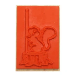 Beverly Companion Rubber Stamp - Squirrel -Little Craft Place TSW 100SquirrelRubberStamp3