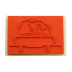 Beverly Companion Rubber Stamp - Cat Signboard -Little Craft Place TSW 117CatSignboardRubberStamp2