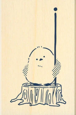 Masking Tape Companion Rubber Stamp - Shimaenaga