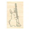Beverly Ink Companion Stamp - Bunny And Paint Brush