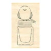 Beverly Ink Companion Stamp - Shimaenaga And Ink Bottle 1 Beverly Ink Companion Stamp - Shimaenaga And Ink Bottle -Little Craft Place TSW125BirdwithInkRubberStamp