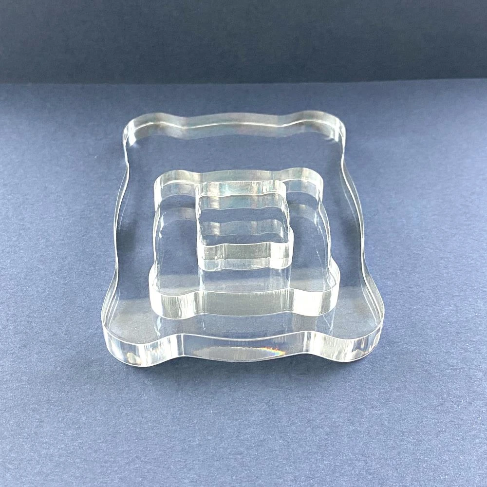 Tonic Studios Acrylic Stamping Blocks 3/pack Tonic Studios Acrylic Stamping Blocks 3/pack -Little Craft Place