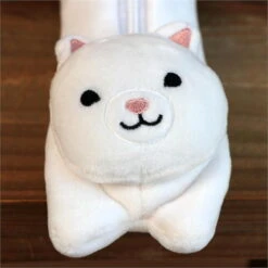 Cat Pen Pouch -Little Craft Place WhiteCatPencilPouchPenCase5