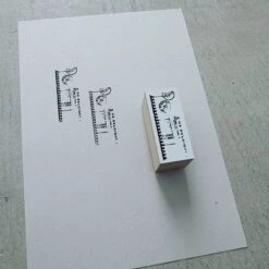 Yohaku Rubber Stamp - Journey