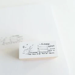 Yohaku Rubber Stamp - Recipe