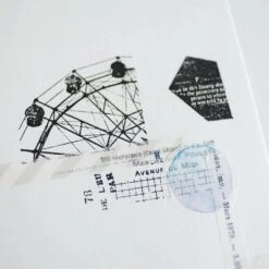 Yohaku Rubber Stamp - Tabidachi -Little Craft Place Yohaku Stamp S068 1